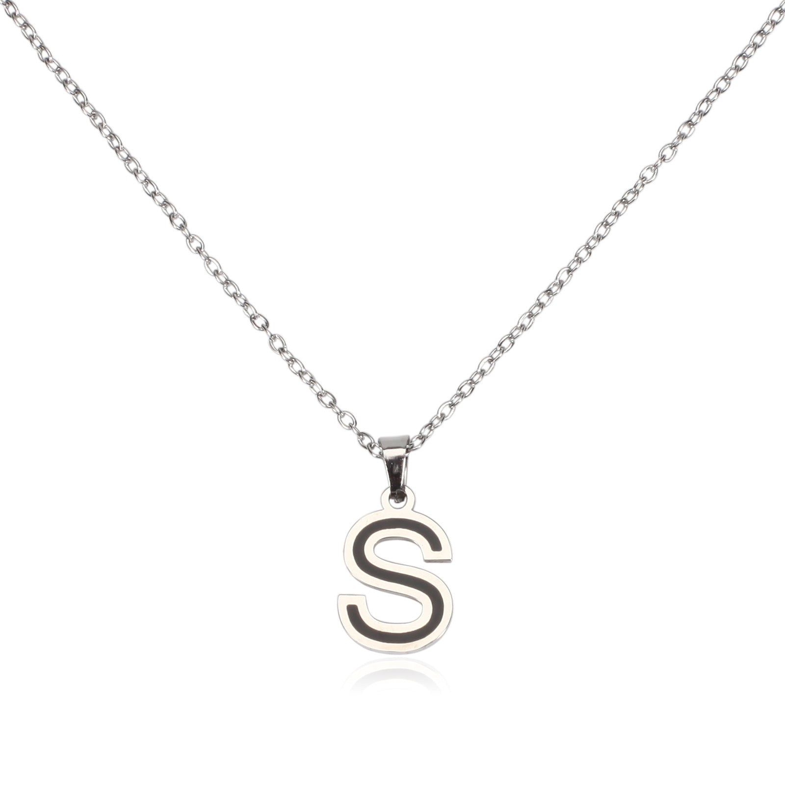 Ins跨境外贸不锈钢26个字母不掉色吊坠项链 - product image 23