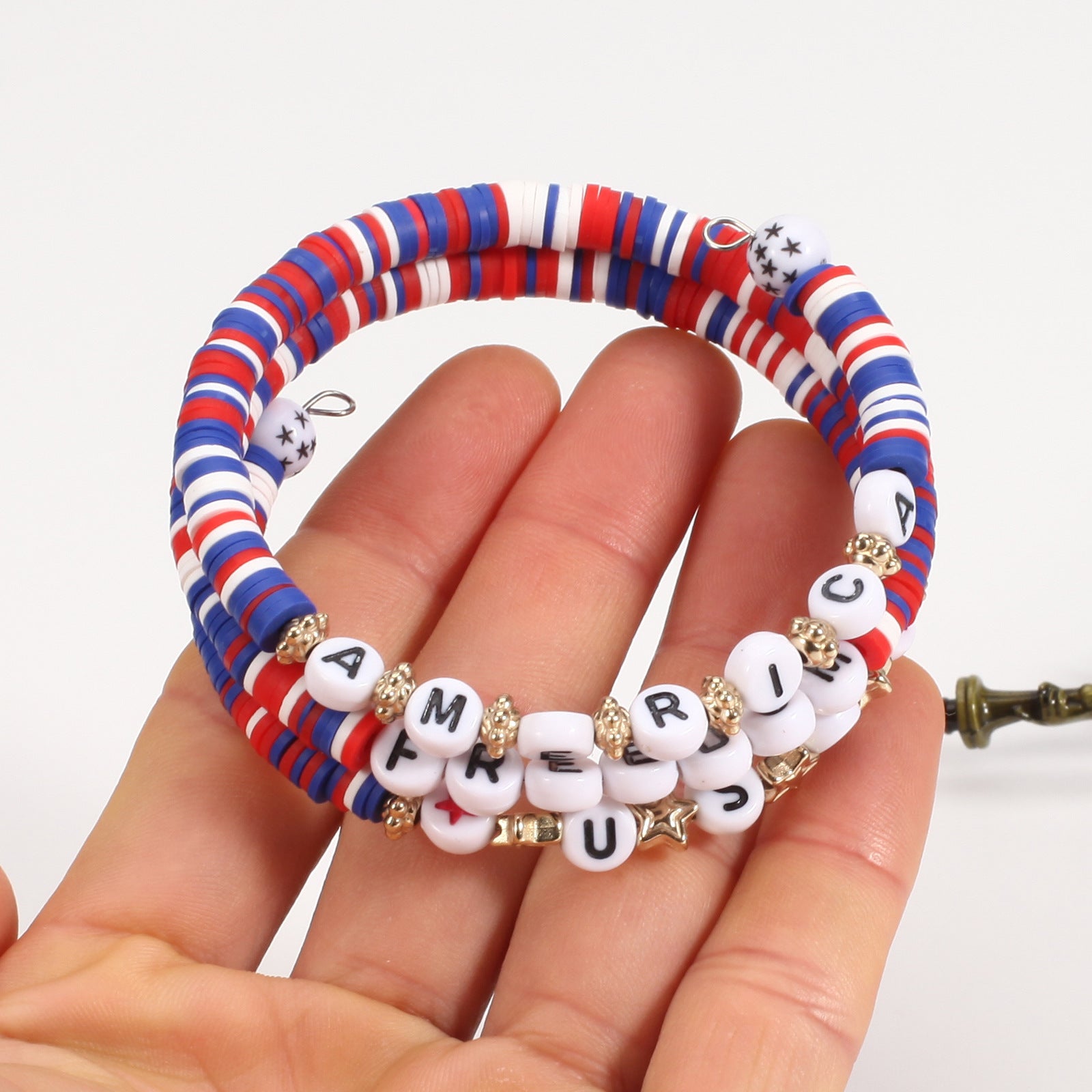 Flag Beaded Bracelet - product image 33