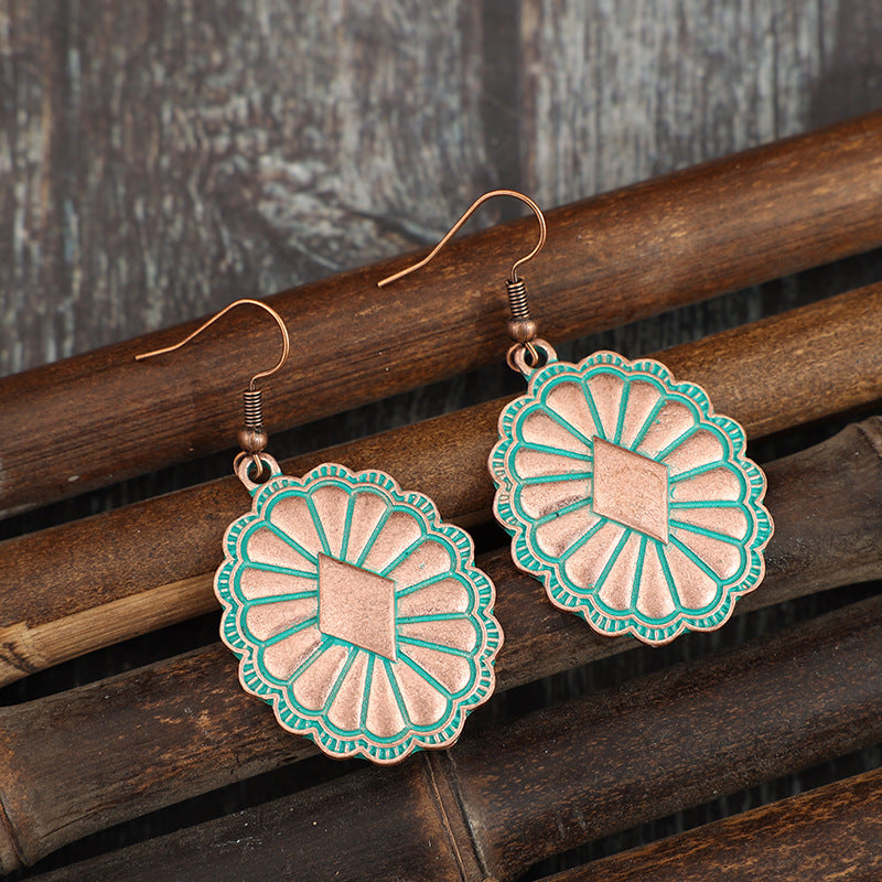 Vintage Cross Earrings