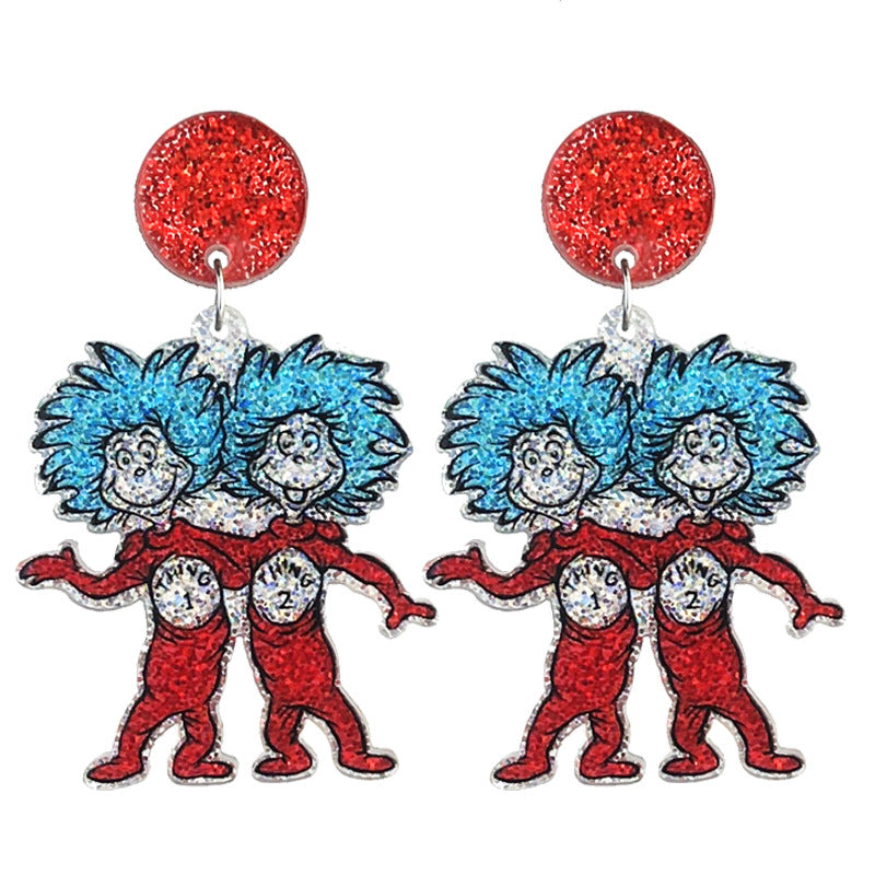 Acrylic Earrings - product image 2