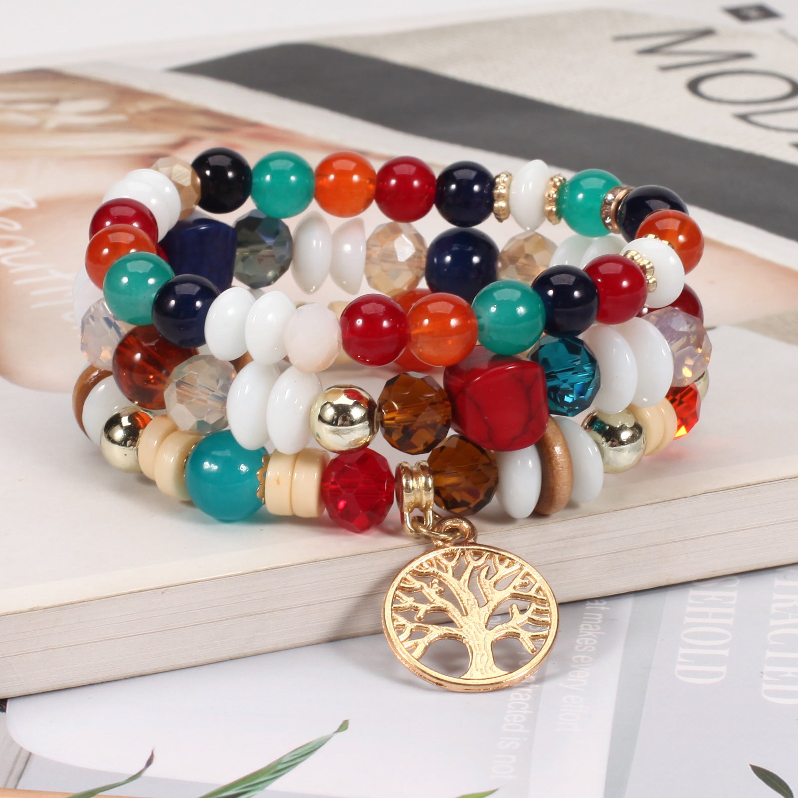 Boho Beaded Bracelet for Women