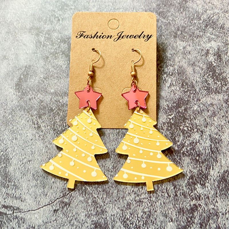 Cross Acrylic Earrings - product image 6