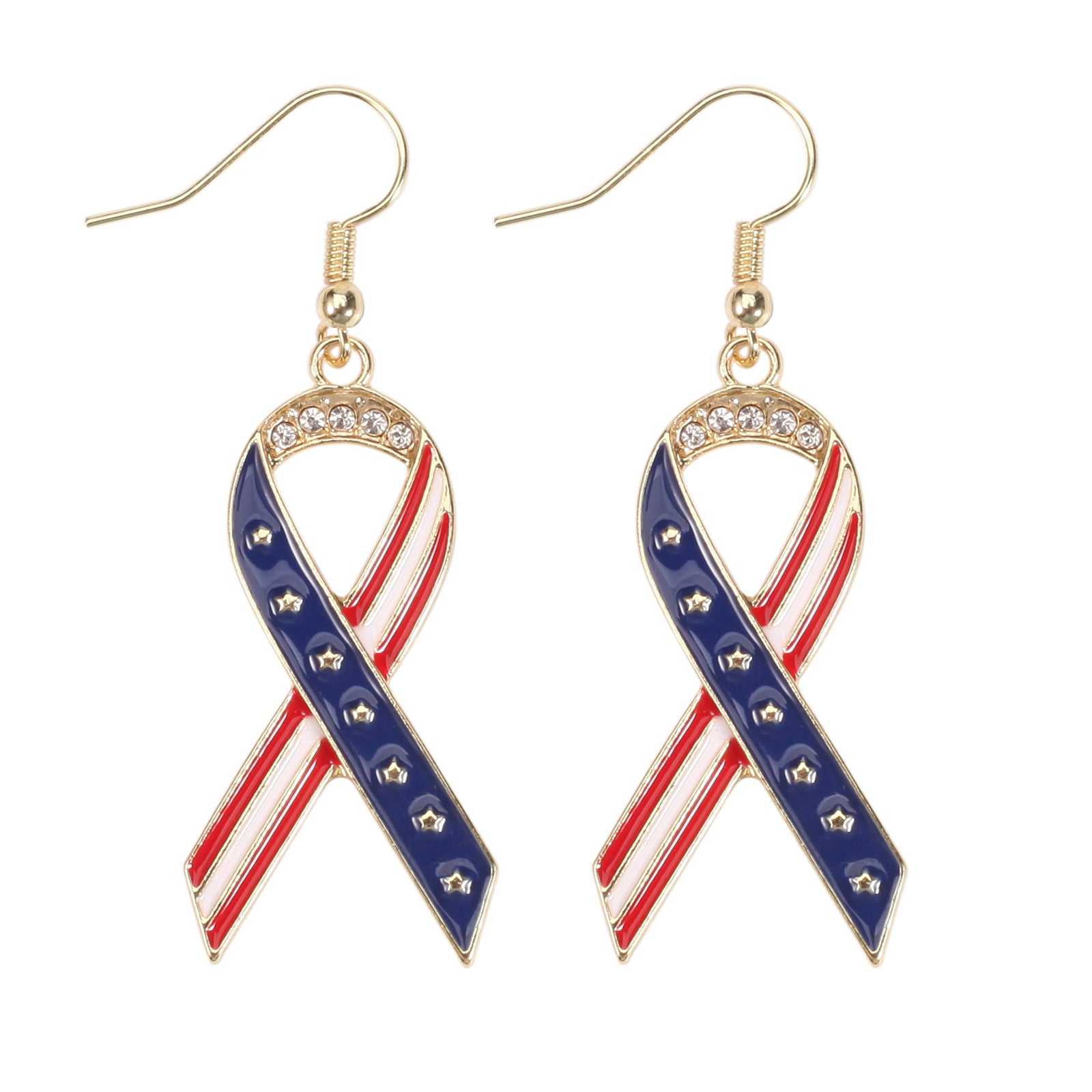 Cross Flag Earrings - product image 17