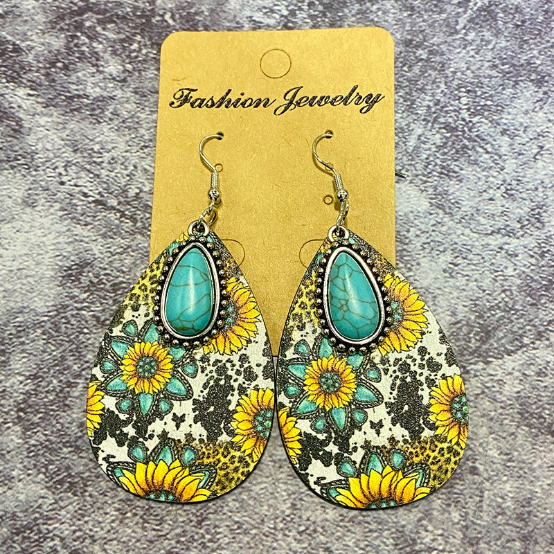 Western Vintage Cross Earrings - product image 9