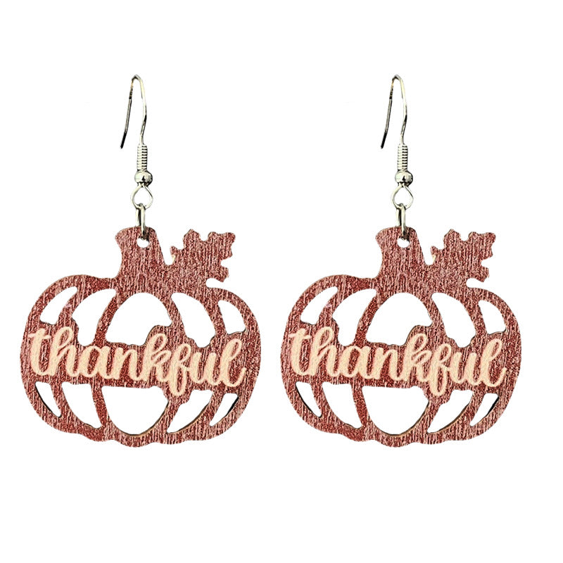 Cross Wood Earrings for Women - product image 5