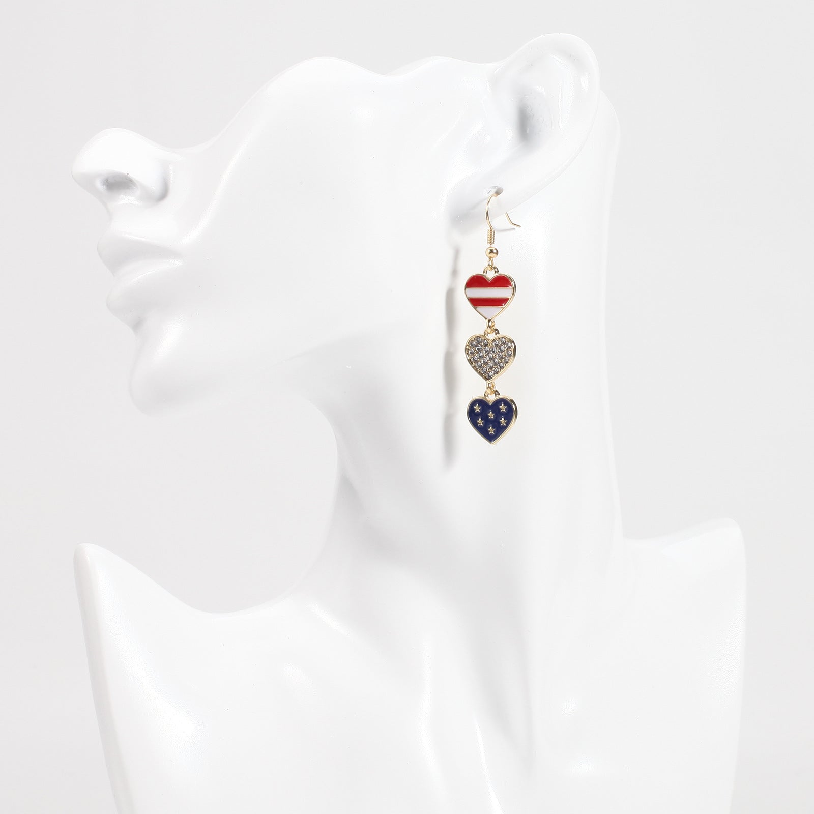 Cross Flag Earrings - product image 50