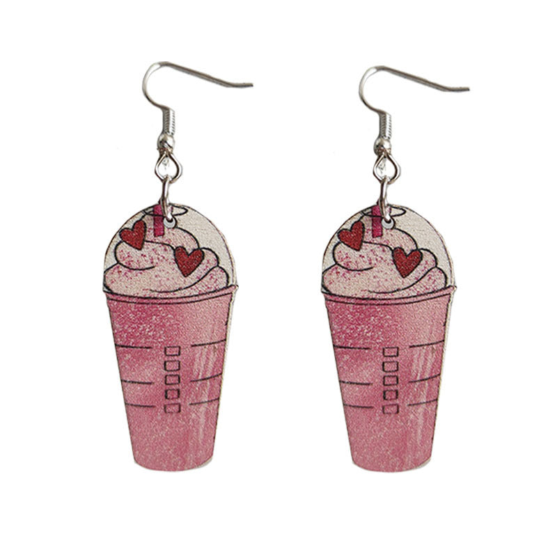Heart Cross Earrings - product image 5