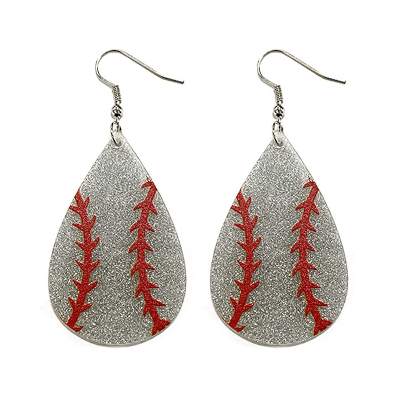 Cross Acrylic Earrings - product image 5