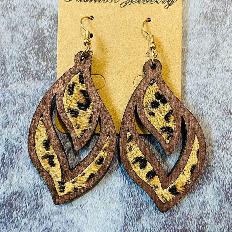 Western Vintage Geometric Cross Earrings - product image 10