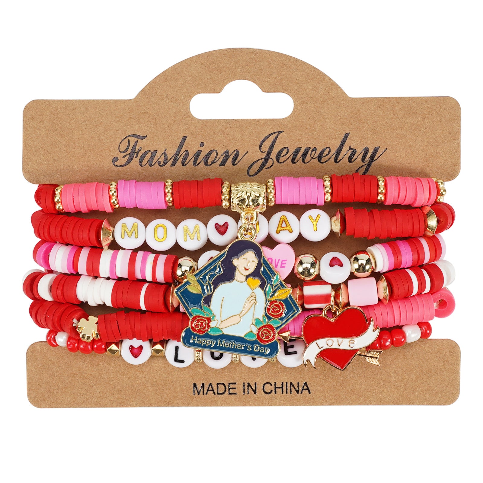 Floral Heart Beaded Bracelet - product image 7