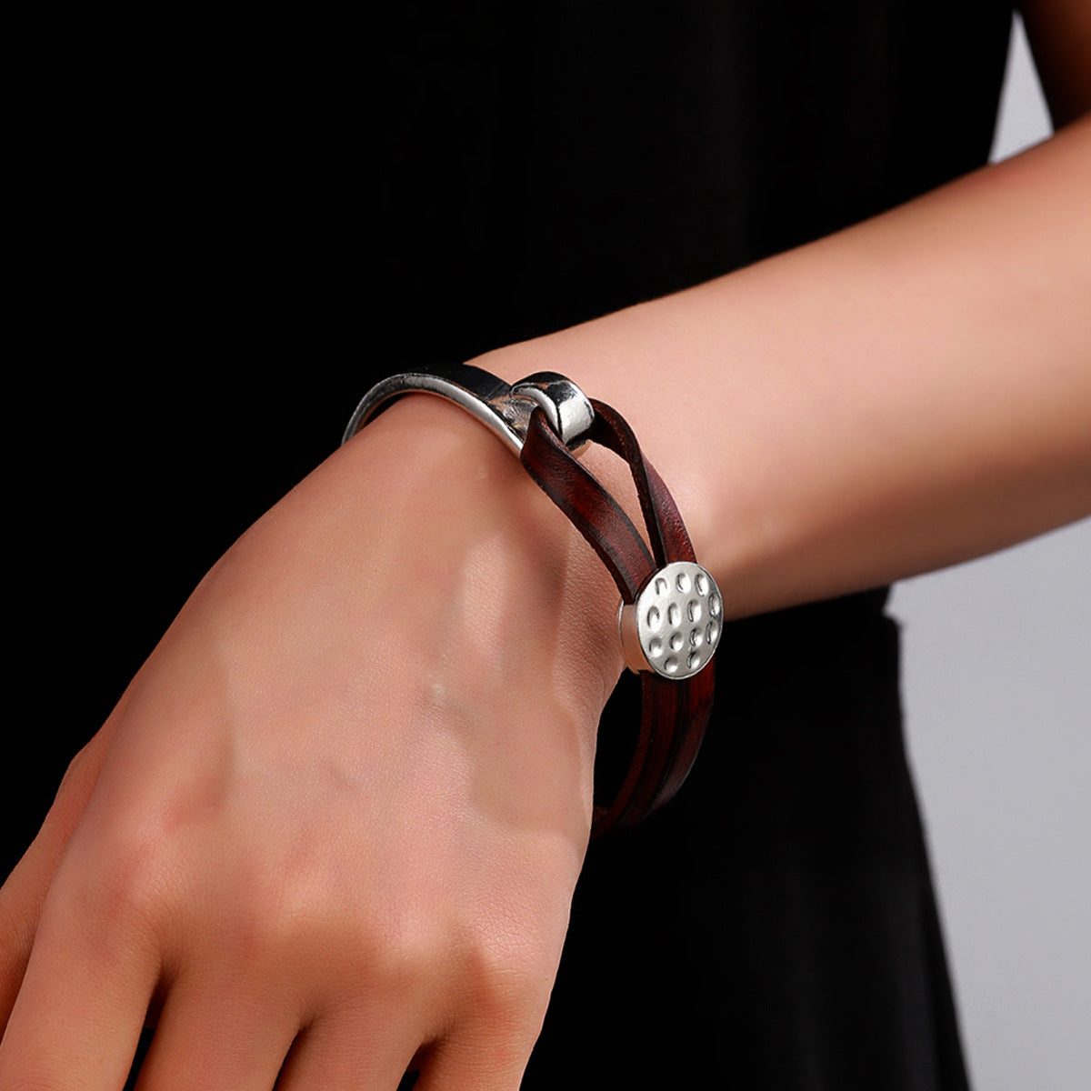 Vintage Leather Bracelet - product image 7