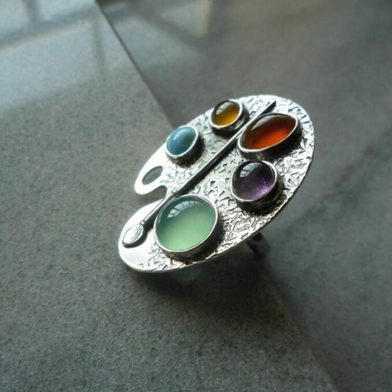 Vintage Geometric Ring - product image 4