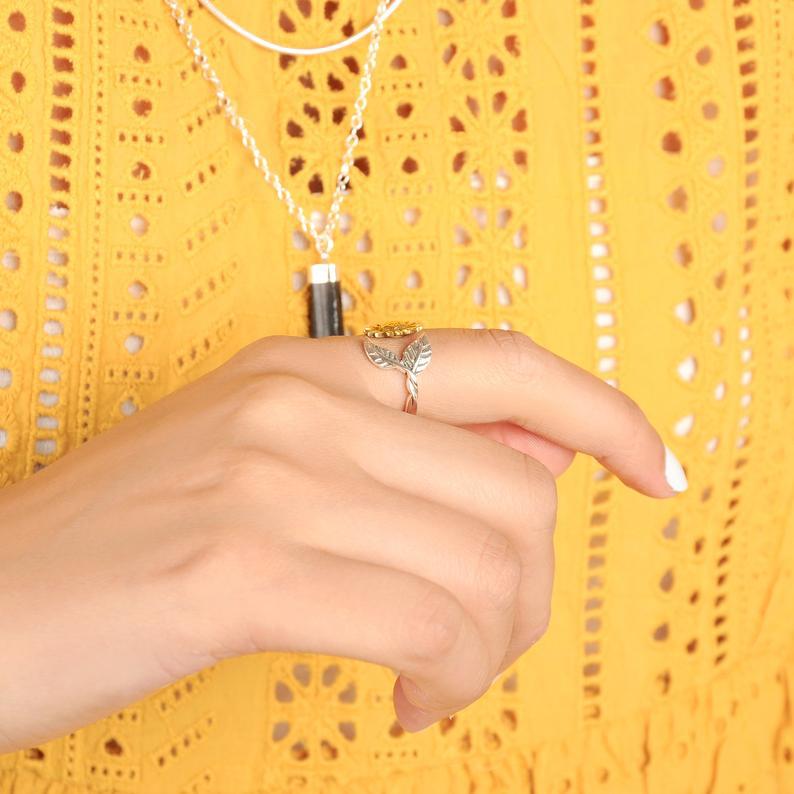 Floral Cross Ring - product image 5