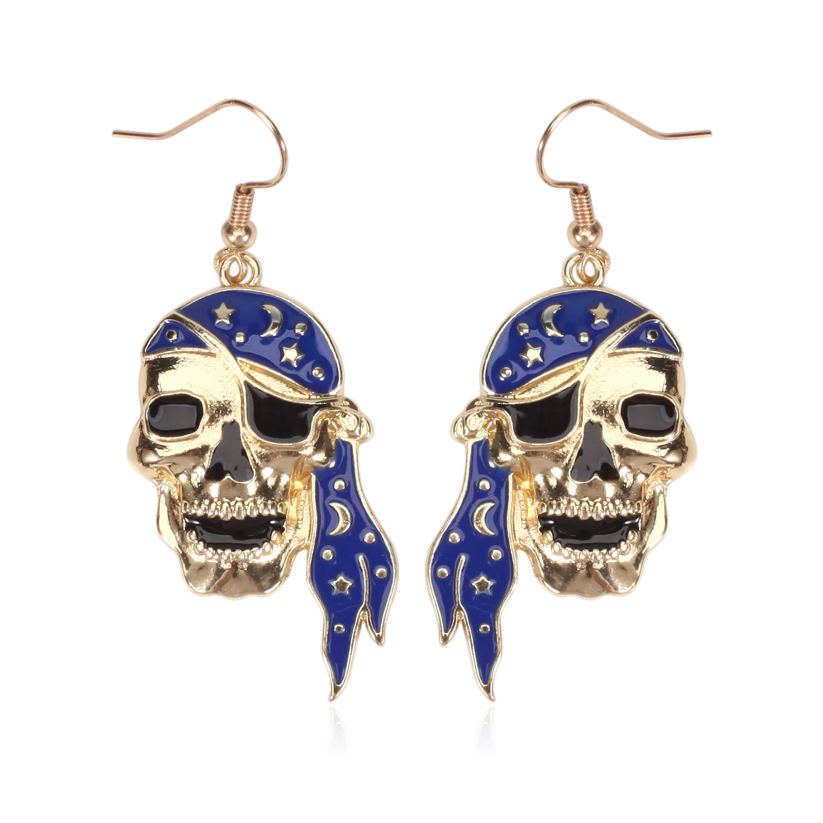 Pumpkin Hat Ghost Skull Bat Spider Web Pattern Earrings Halloween Party Ear - product image 8