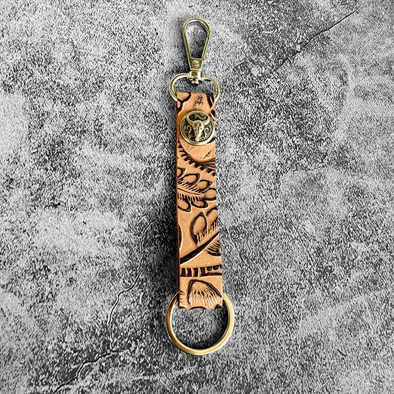 Western Vintage Leather Necklace