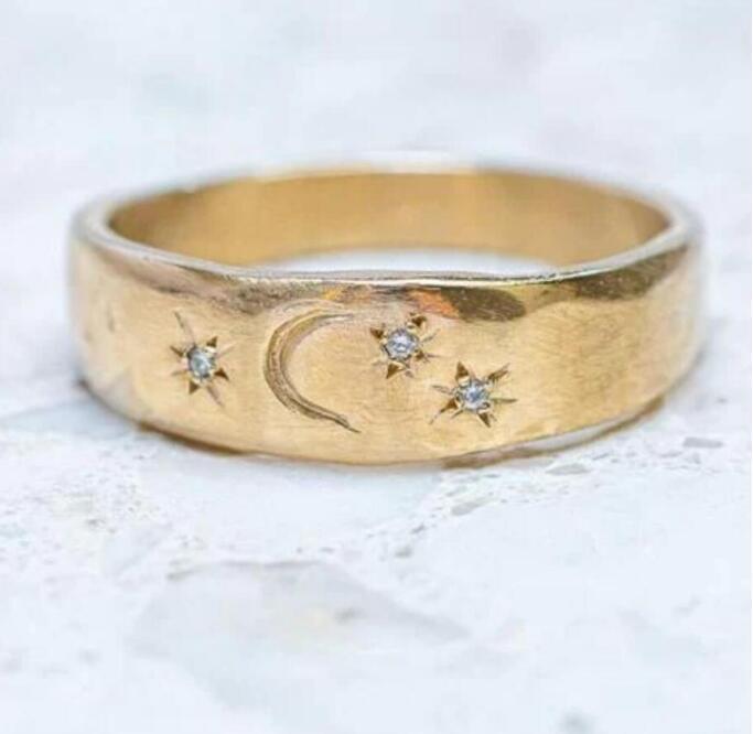 Vintage Moon Cross Ring - product image 6