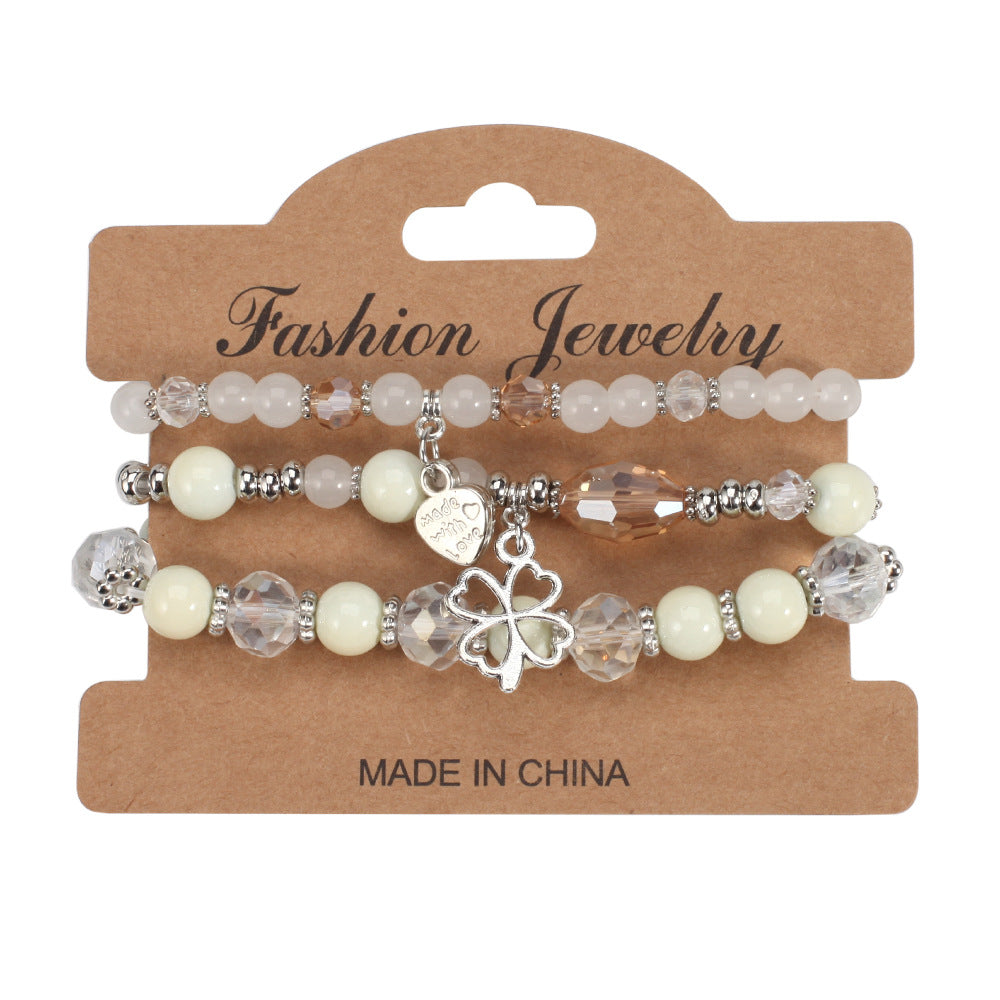 Boho Heart Beaded Necklace - product image 3