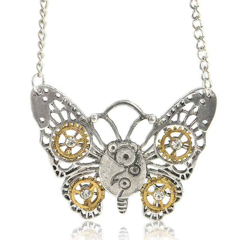 Vintage Heart Butterfly Bee Necklace - product image 4