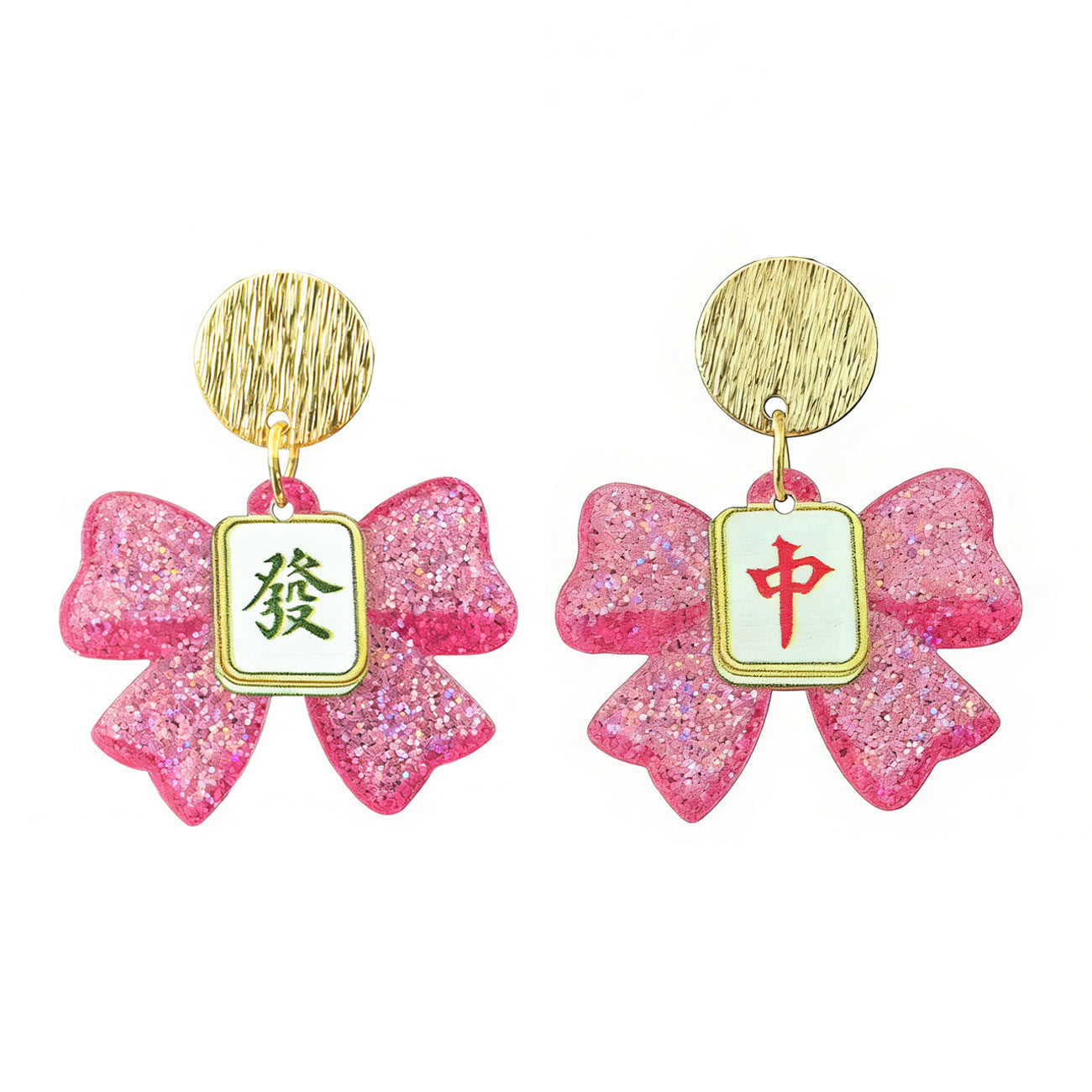 Sourced Jewelry: Popular Mahjong-themed Red Suit - Spades - and Clubs Fun - product image 8