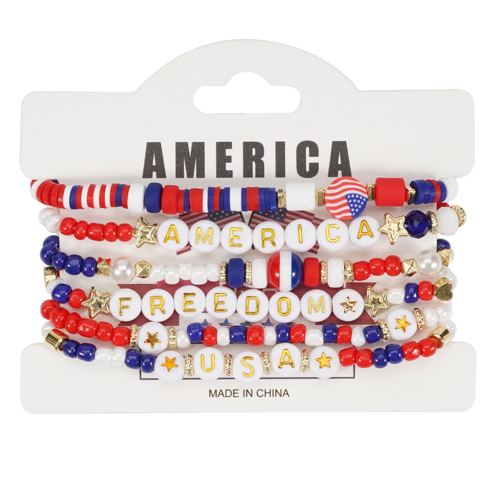 Flag Beaded Bracelet - product image 9