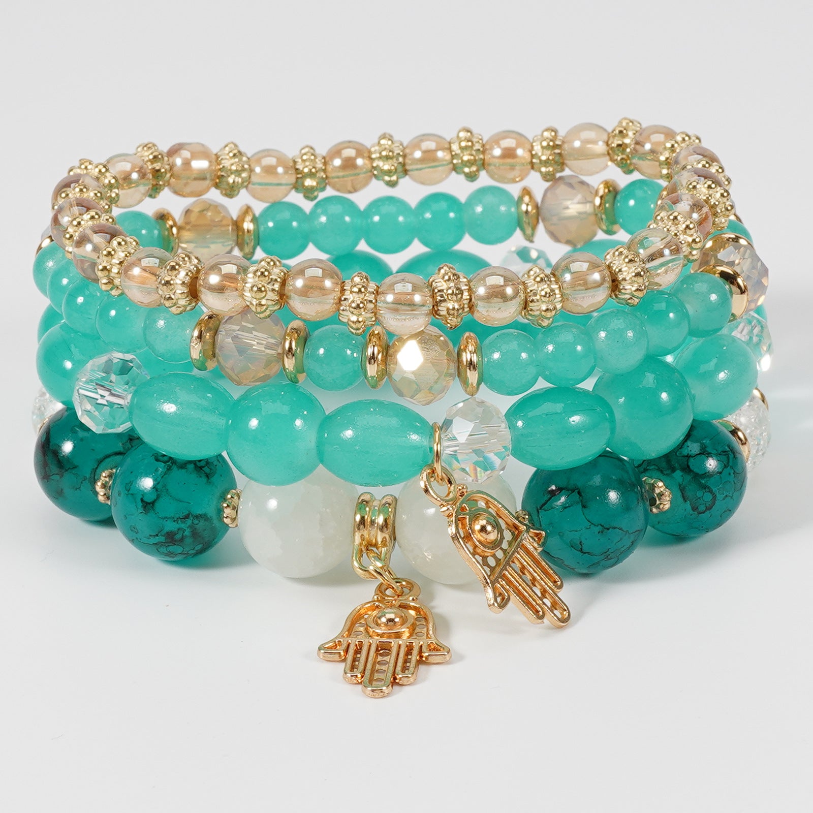 Boho Cross Beaded Necklace - product image 35