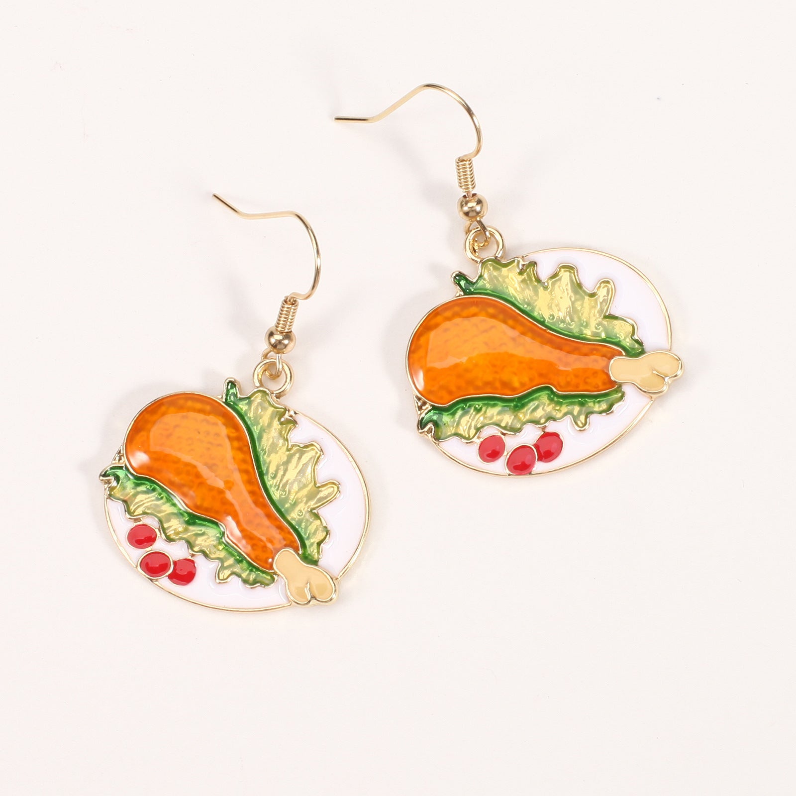 Thanksgiving Earrings Turkey - Pumpkin - Autumn - Maple Leaf - Grape -