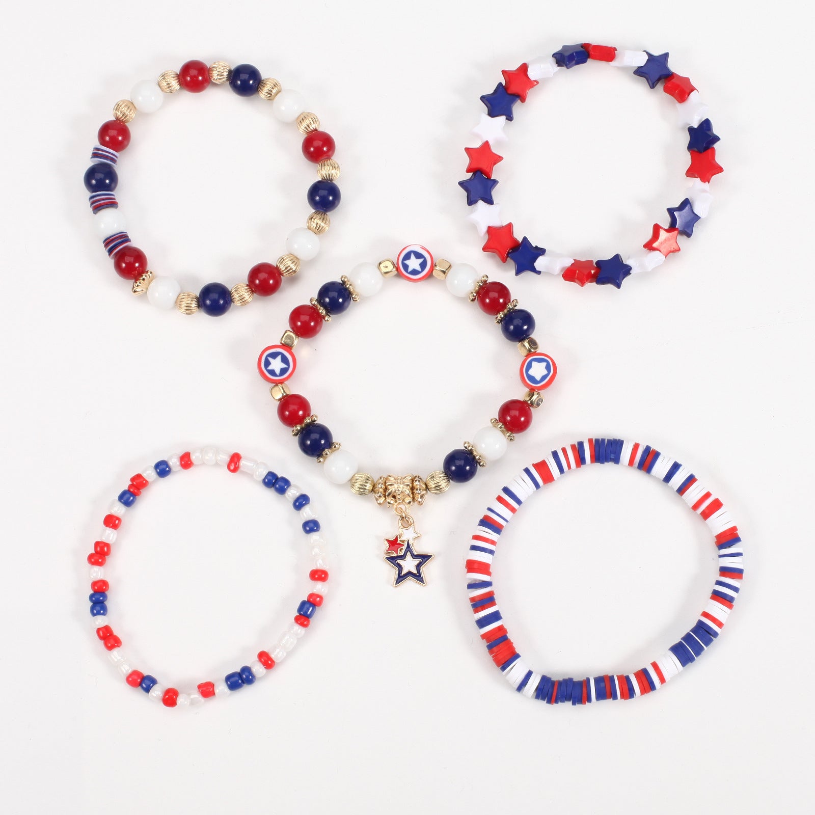 Flag Beaded Crystal Bracelet - product image 39