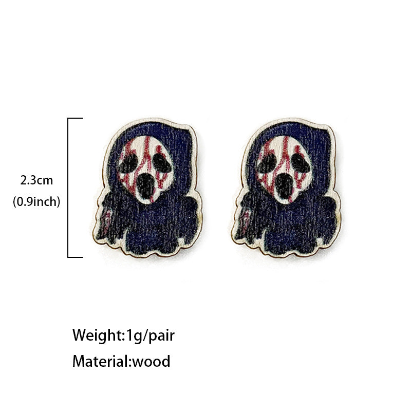Statement Cross Wood Earrings - product image 4