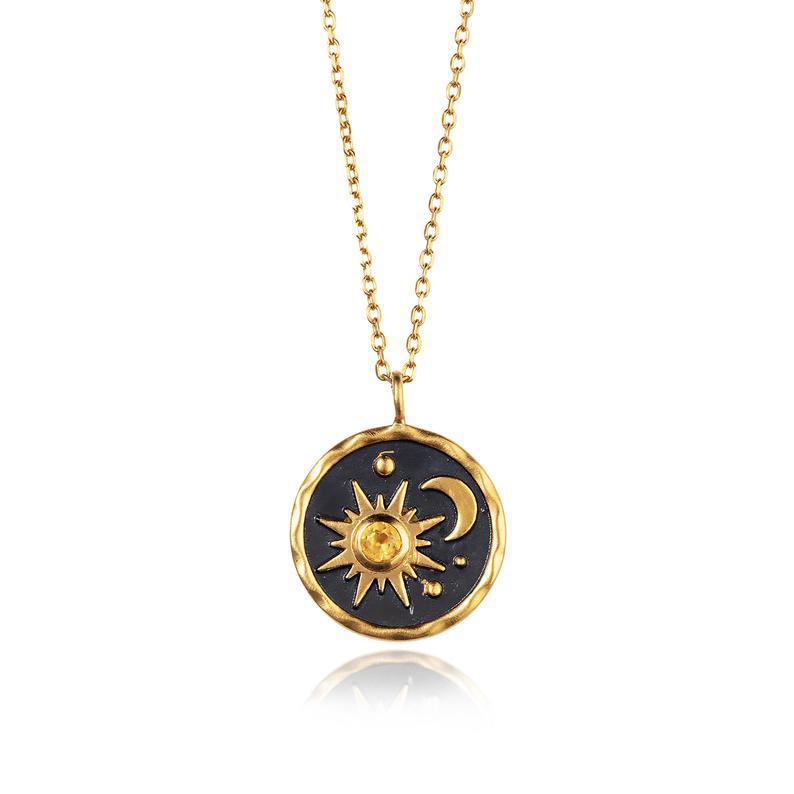 Vintage Moon Cross Necklace for Women - product image 6