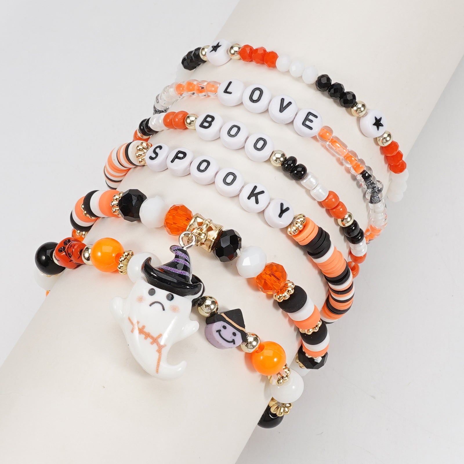 Cross Beaded Bracelet
