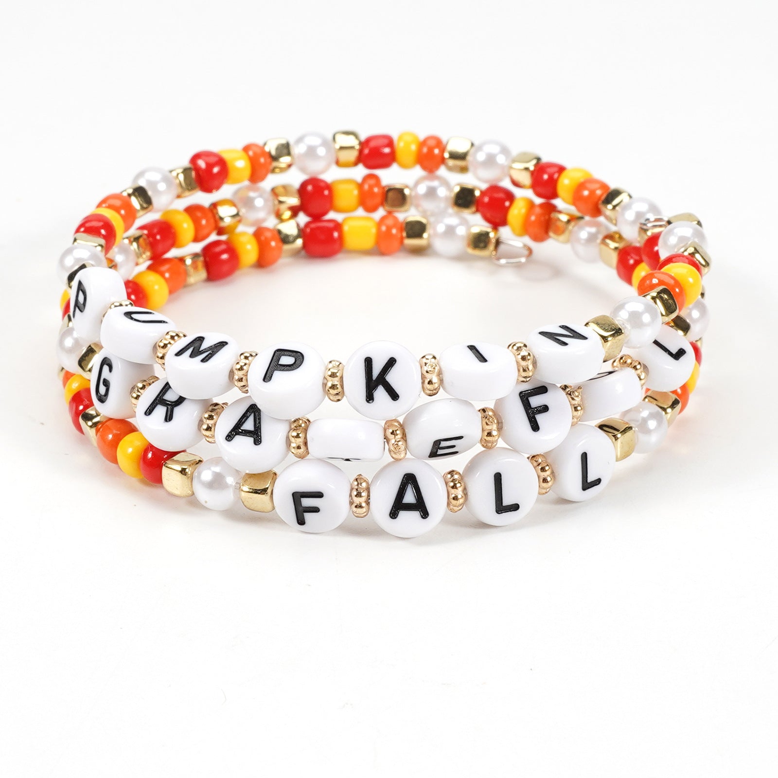 Thanksgiving Bracelet Autumn Maple Leaf Turkey Pumpkin Cartoon Cute Twisted - product image 6