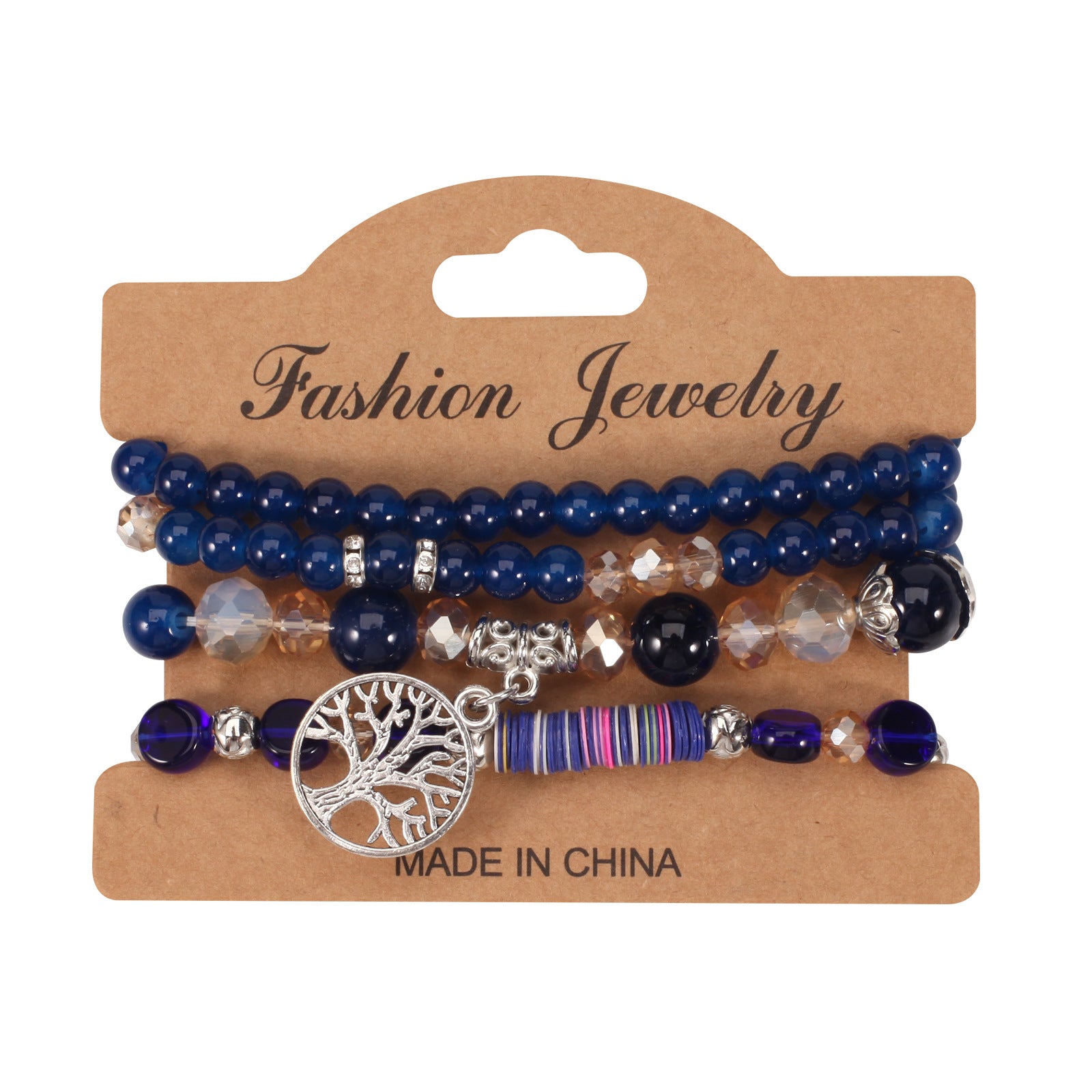 Boho Beaded Crystal Jewelry Set - product image 8