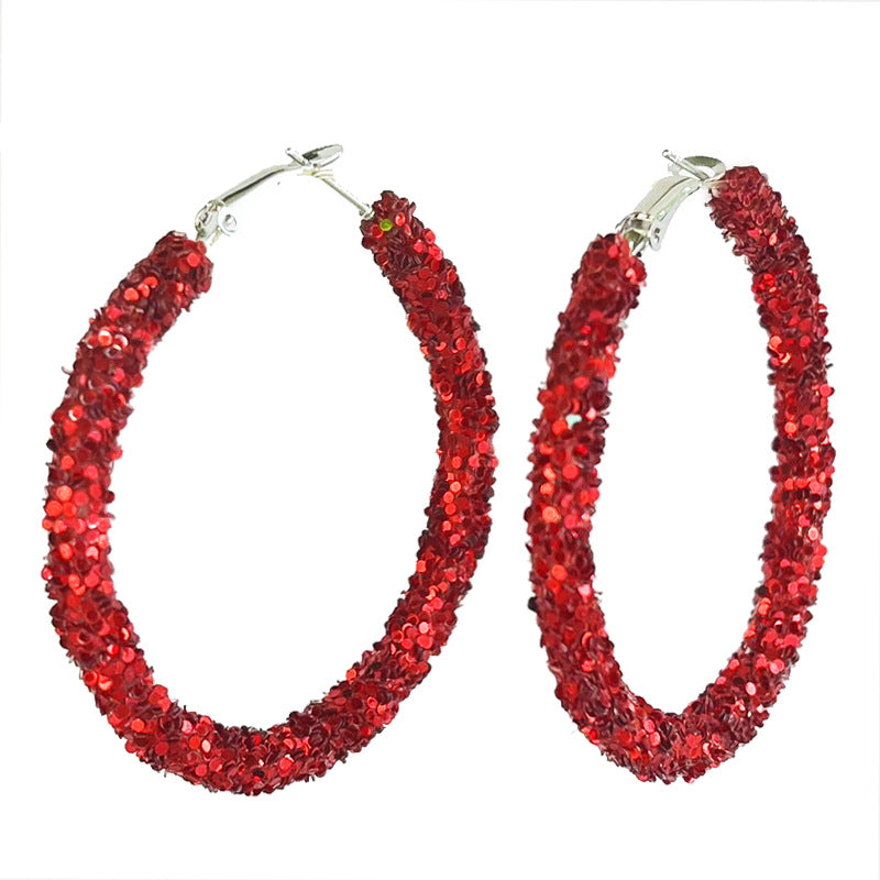 Cross Crystal Earrings - product image 4