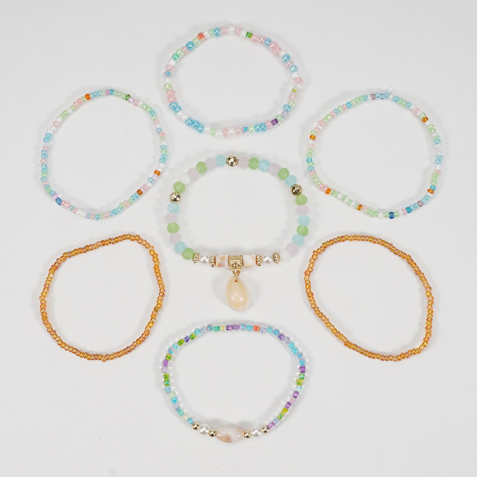 Boho Cross Beaded Necklace for Women - product image 34