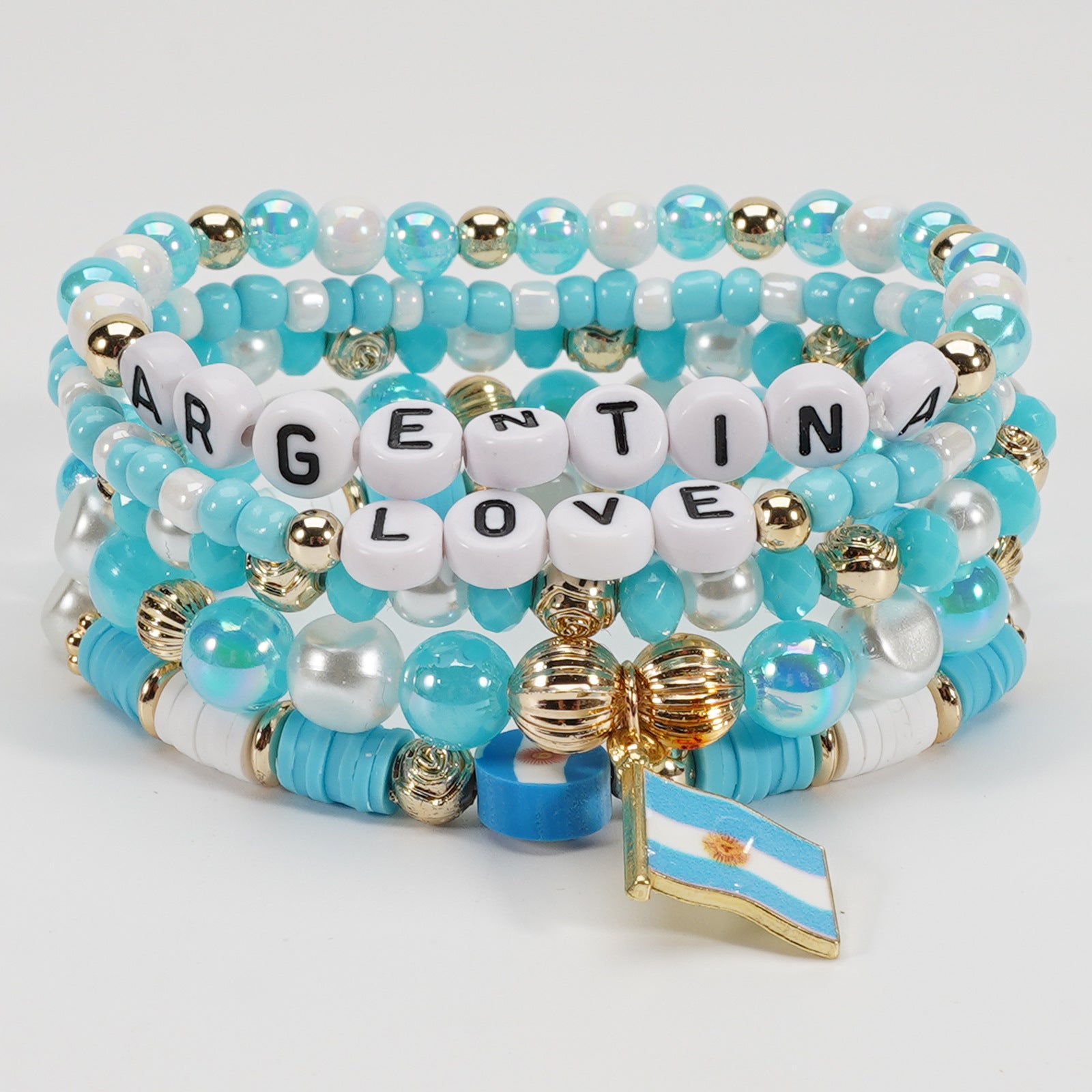 Flag Beaded Bracelet for Women - product image 37