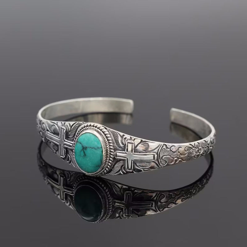 Turquoise Boho Vintage Bracelet for Women - product image 6