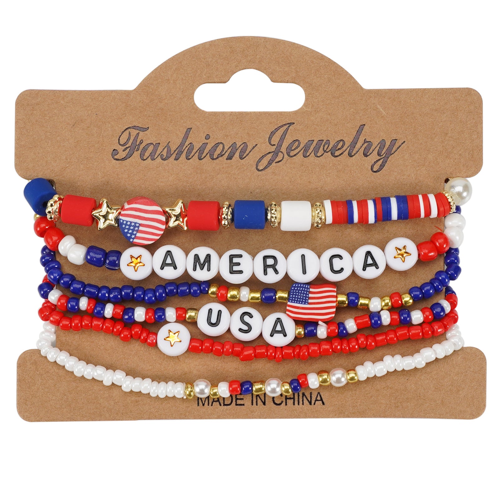 Flag Beaded Bracelet - product image 11