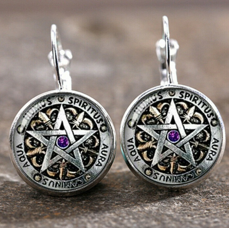 Feather Cross Earrings - product image 10