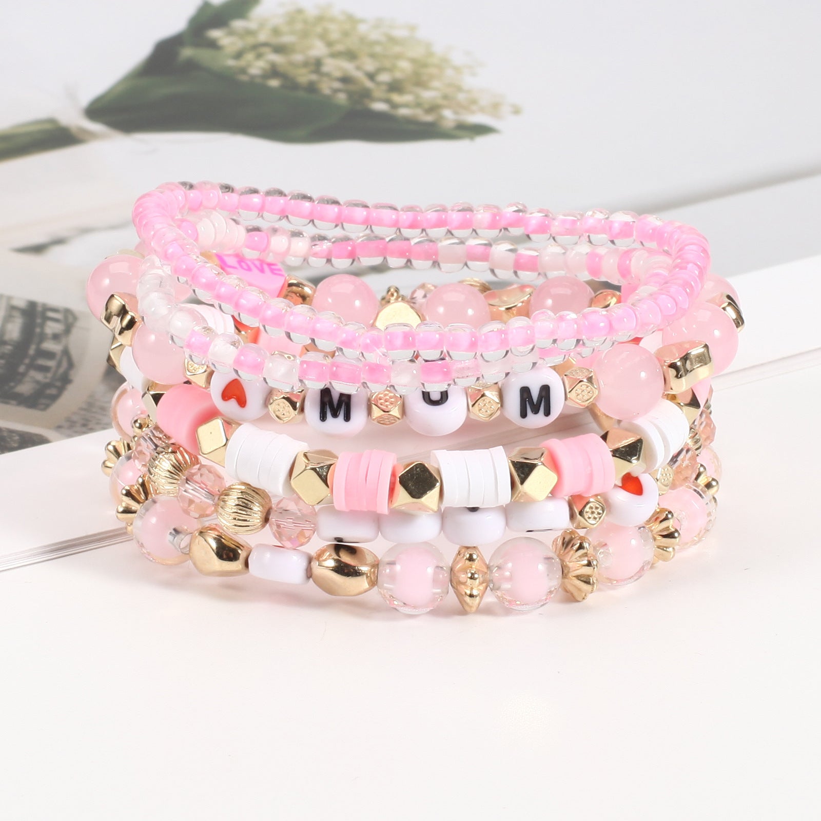 Heart Beaded Bracelet - product image 20