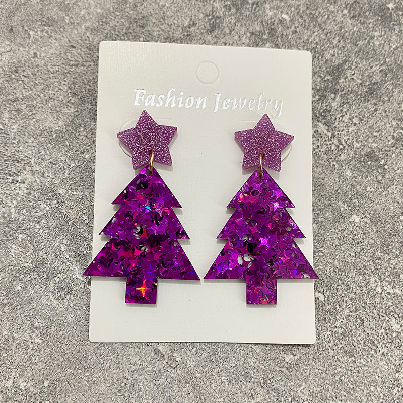 Cross Acrylic Earrings - product image 9