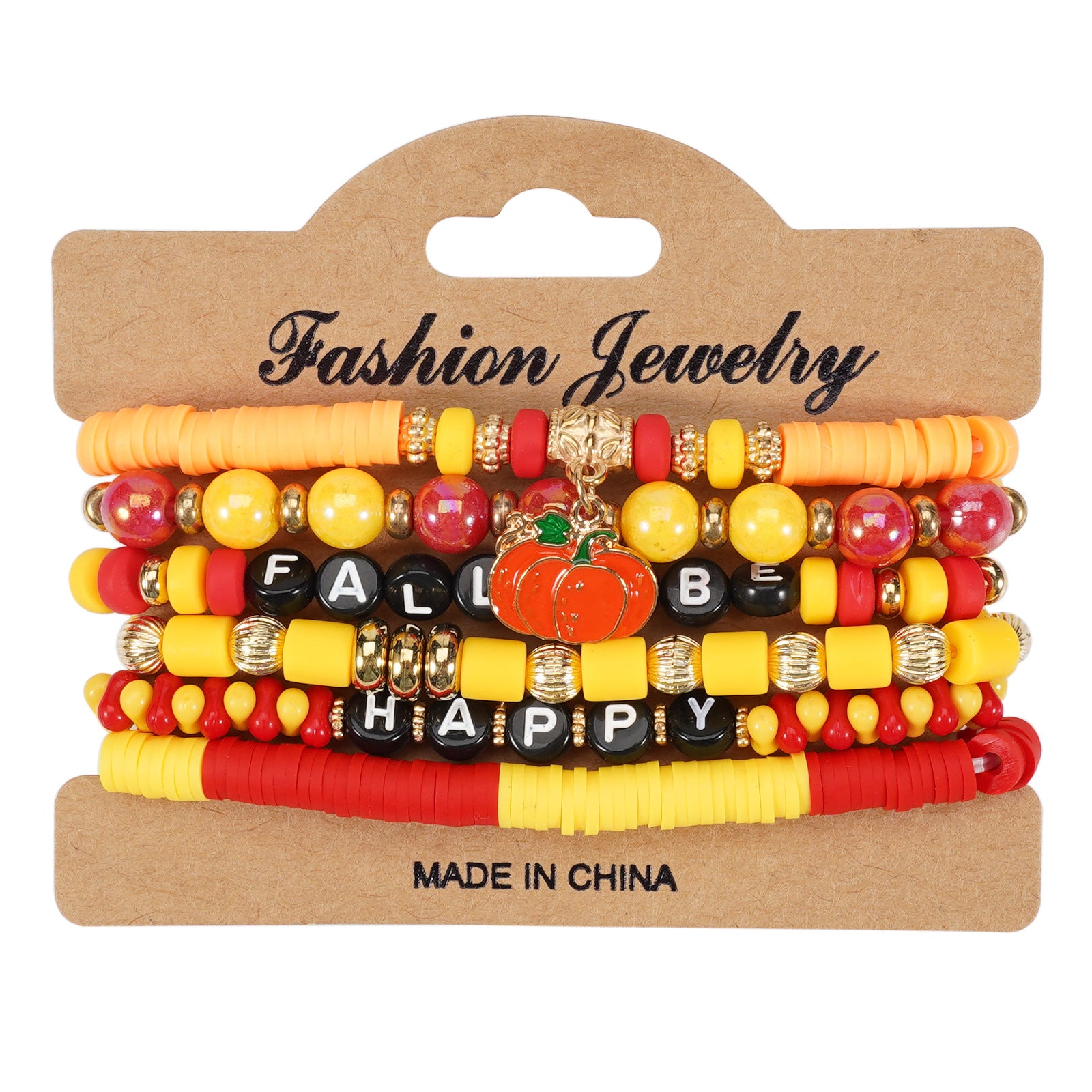 Thanksgiving Bracelet Autumn Maple Leaf Turkey Pumpkin Cartoon Cute Party - product image 7