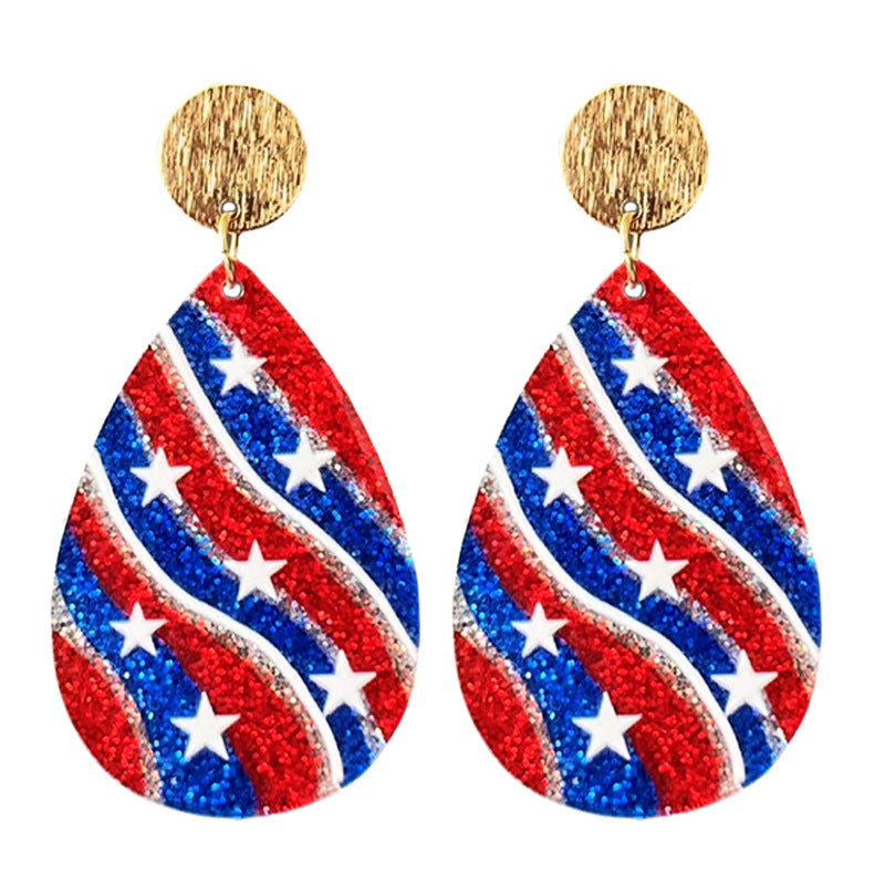 Heart Acrylic Earrings - product image 7