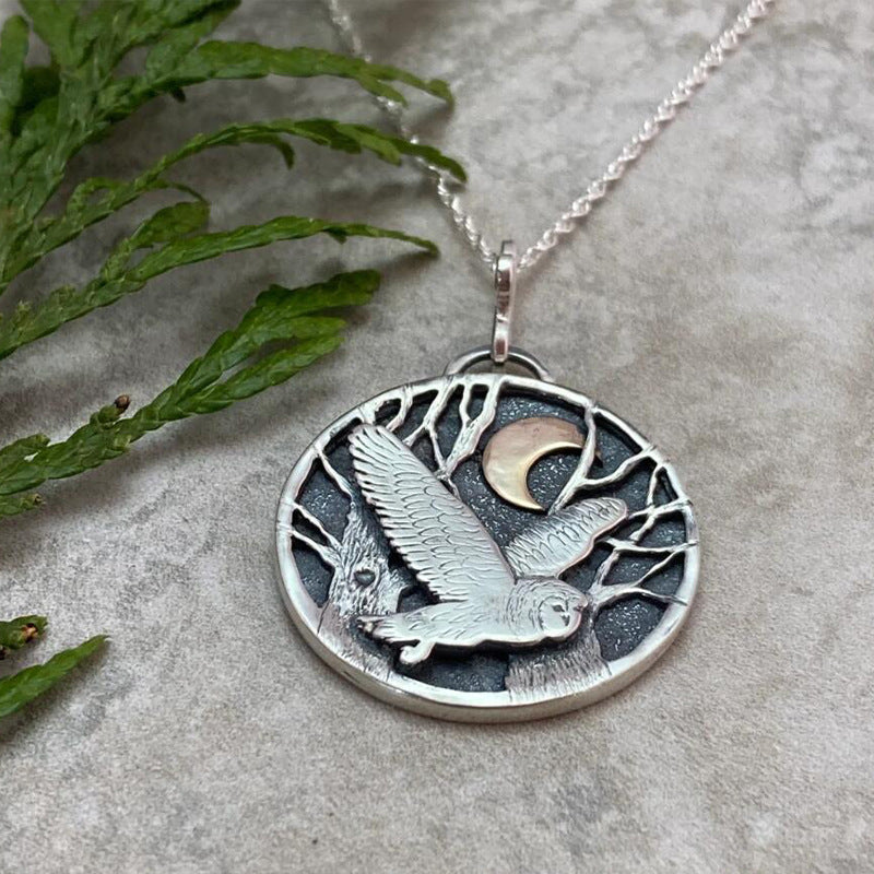 Western Moon Cross Necklace - product image 5