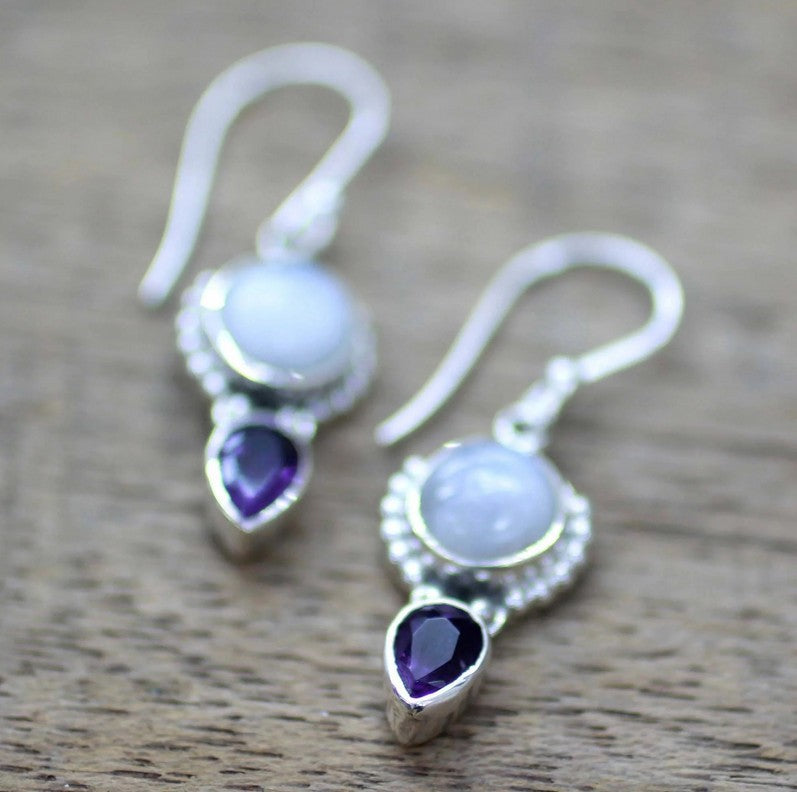Vintage Statement Moon Earrings - product image 4