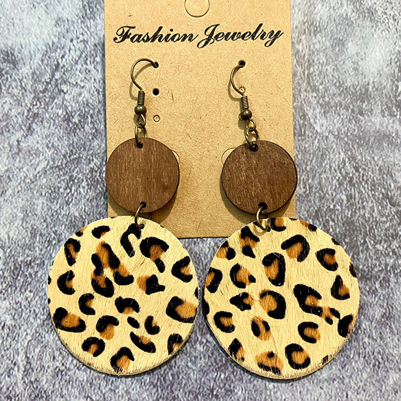Western Boho Vintage Horse Cross Earrings - product image 9