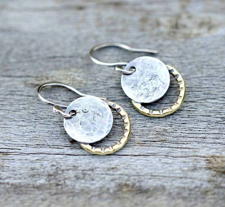 Vintage Cross Earrings