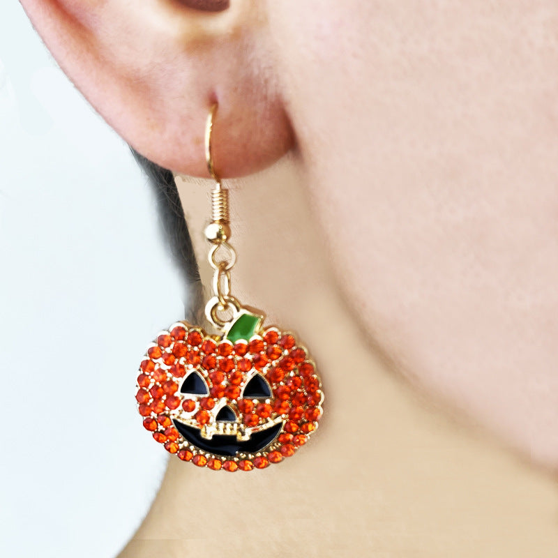 Cross Crystal Earrings - product image 3