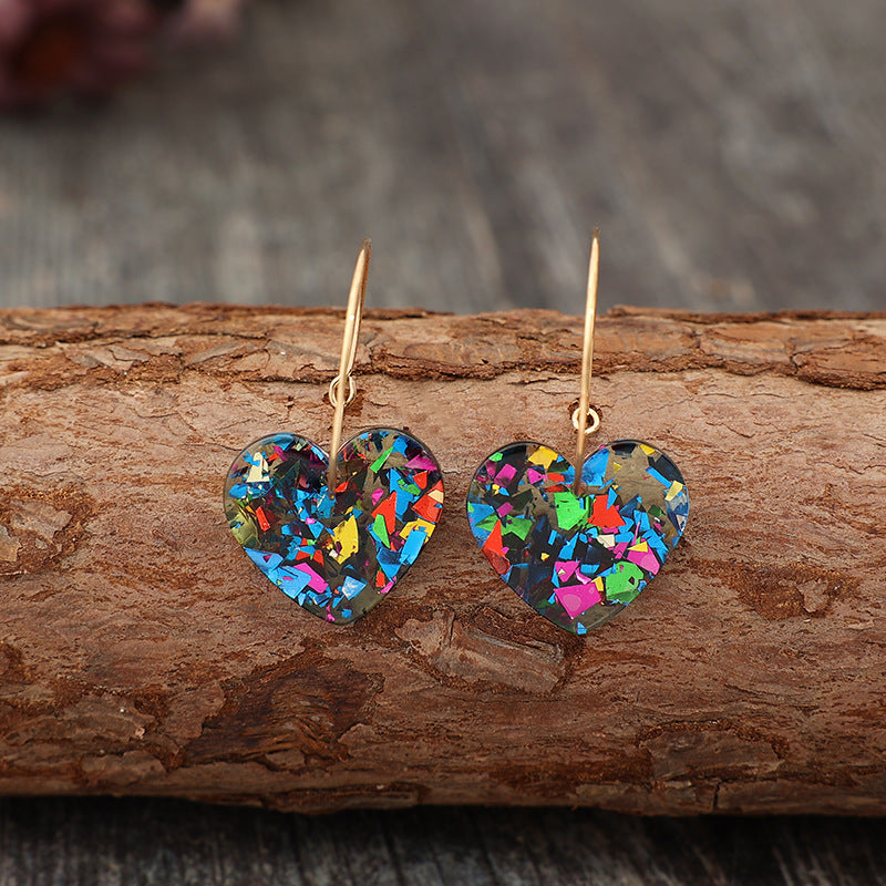 Heart Cross Earrings for Women - product image 7