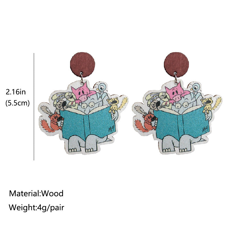 Wood Earrings - product image 4