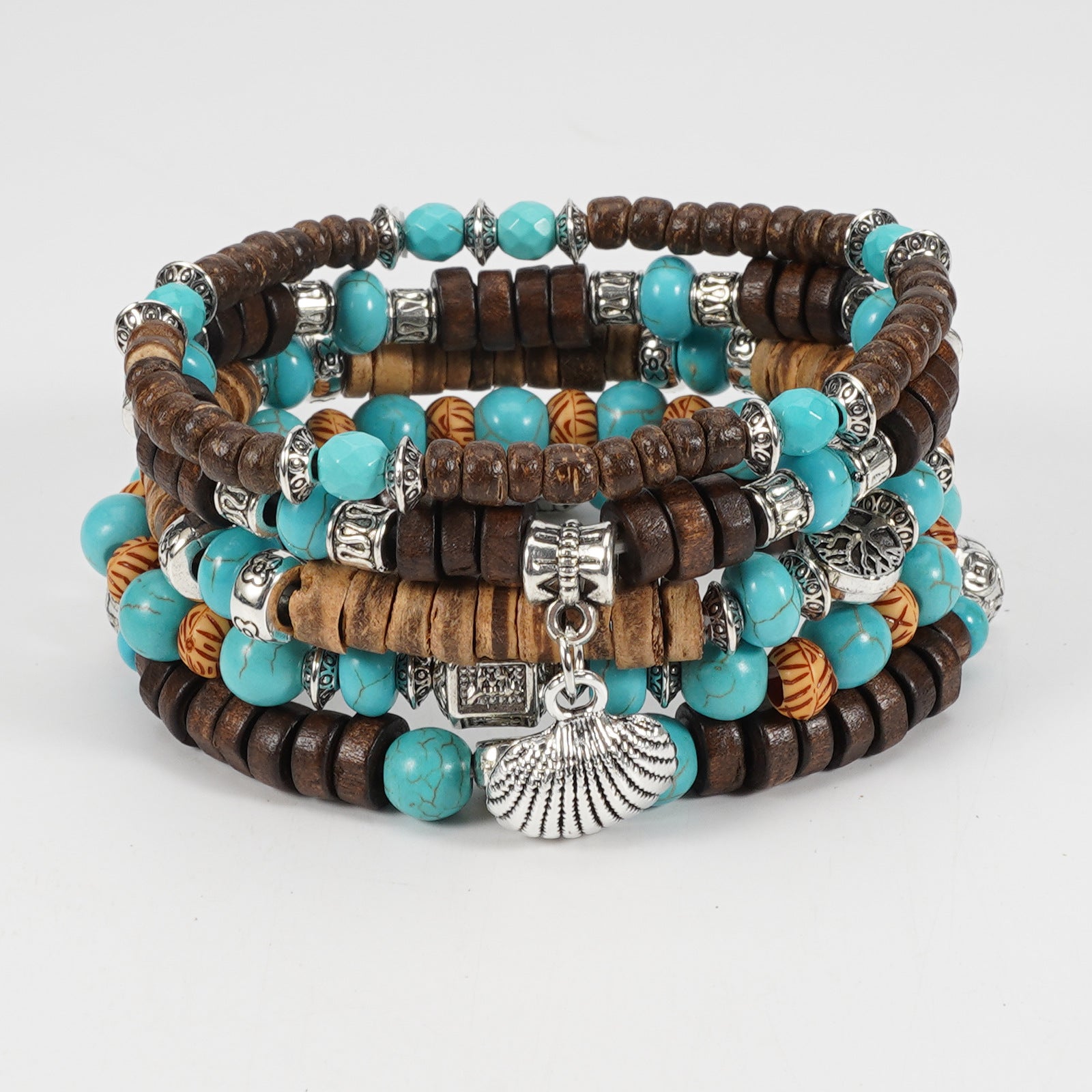 Heart Cross Wood Bracelet - product image 35